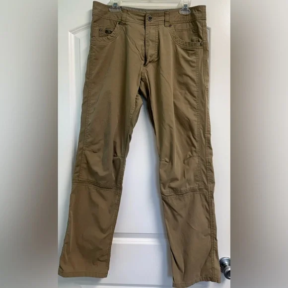 Kuhl Radikl Hiking Pants Sz 33x32 Khaki - Picture 1 of 12